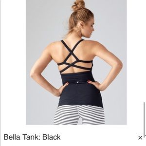 Bella Glyder Tank Black